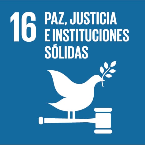 16- Paz, justicia e instituciones sólidas